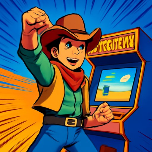 666z Arcade colorful screen
